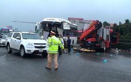 Điều tra nguyên nhân 4 vụ tai nạn trong vài giờ trên cao tốc Pháp Vân - Cầu Giẽ