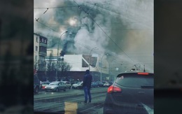Cháy trung tâm mua sắm ở Nga, ít nhất 37 người chết