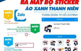 Chia sẻ bộ Sticker 'Áo xanh thanh niên'