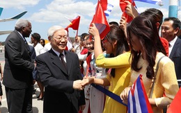 Tổng bí thư Nguyễn Phú Trọng thăm cấp nhà nước tới Cuba