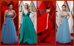 Oscar lần thứ 90 bắt đầu bằng thảm đỏ rực sắc màu