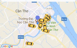 GrabTaxi vẫn hoạt động ở Cần Thơ dù chưa được cấp phép