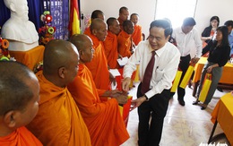 Ban bí thư rất quan tâm đến đời sống cộng đồng dân tộc Khmer
