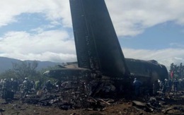 Video máy bay quân sự rơi tại Algeria, 257 người thiệt mạng