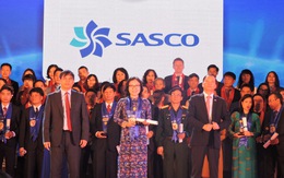 SASCO đạt Top 10 Doanh nghiệp Thương hiệu mạnh Việt Nam
