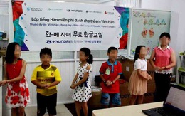 Mở lớp tiếng Việt cho con em gia đình Việt-Hàn tại Hàn Quốc