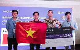 Imagine Cup Châu Á 2018: Sinh viên ĐH Duy Tân giành giải Sản phẩm bình chọn nhiều nhất