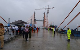 Hợp long cầu Bạch Đằng nối Hải Phòng và tỉnh Quảng Ninh