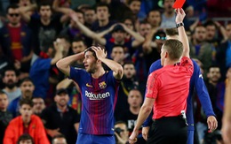 Hậu vệ Sergi Roberto bị treo giò 4 trận