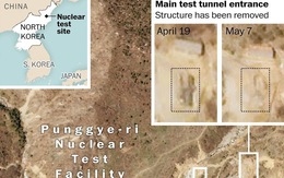 Triều Tiên sẽ phá hủy bãi thử hạt nhân sớm nhất ngày 23-5