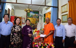 Lãnh đạo TP.HCM thăm, chúc mừng Đại lễ Phật đản 2018