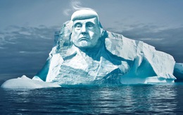 Tạc tượng ông Trump lên băng Bắc Cực để… đánh thức nhân loại