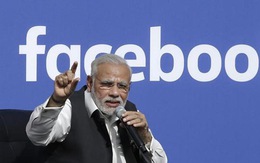Trên Facebook, thủ tướng Ấn qua mặt ông Trump