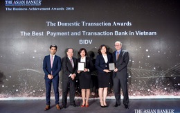 BIDV được vinh danh tại hội nghị thượng đỉnh ngành tài chính
