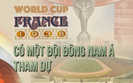 World Cup 1938: Có một đội Đông Nam Á tham dự