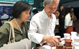 Ấn tượng phin cà phê sứ Minh Long tại Cafe Show Vietnam 2018