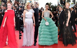 Cate Blanchett mặc đồ cũ, dàn sao nữ lộng lẫy trên thảm đỏ Cannes