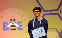 Cậu bé gốc Ấn Độ vô địch cuộc thi đánh vần toàn quốc của Mỹ