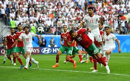 Morocco bất ngờ gục ngã trước Iran vì bàn phản lưới nhà vào phút chót