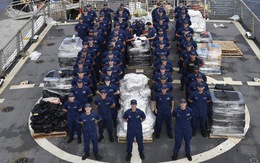 Mỹ tịch thu 5,44 tấn cocaine khi tuần tra Thái Bình Dương