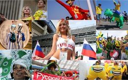 World Cup 2018: Cổ động viên chịu chơi hoành tráng