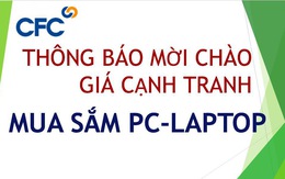 CFC thông báo mời chào giá cạnh tranh