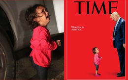 Trang bìa Time cho thấy một nước Mỹ thiếu nhân từ của ông Trump