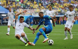 Brazil - Costa Rica 2-0: 6 phút bù giờ Brazil ghi 2 bàn