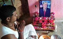 Tổng thống Trump được thờ như thánh sống tại Ấn Độ