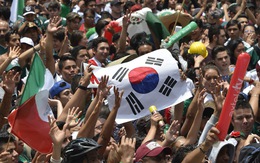Video fan Mexico kéo tới Đại sứ quán Hàn Quốc nhận anh em