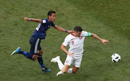 Nhật 'đi bộ' trong 10 phút cuối ở trận thua Ba Lan 0-1