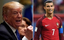 Ông Trump nói đùa Ronaldo có tiềm năng tranh cử tổng thống