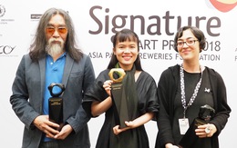 Phan Thảo Nguyên chiến thắng Giải thưởng lớn Signature Art Prize 2018