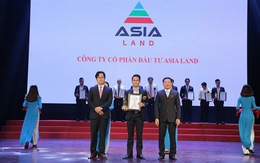 Công ty CPĐT Asia Land vinh danh "Thương hiệu BĐS xuất sắc 2018"