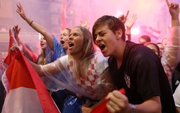 Dân Croatia ra đường mừng đội tuyển lần đầu vào chung kết World Cup
