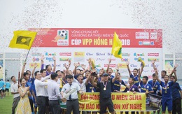 Sông Lam Nghệ An vô địch Giải bóng đá Thiếu niên toàn quốc 2018