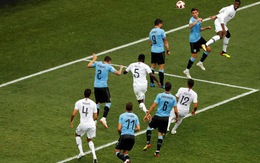Đồ họa video bàn thắng của Varane trận Pháp thắng Uruguay