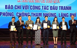 Tuổi Trẻ đoạt giải B báo chí đấu tranh chống tham nhũng