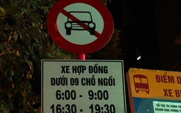 13 tuyến phố Hà Nội cấm Grab, Uber giờ cao điểm