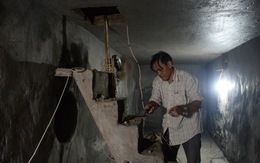 Khui hầm chứa vũ khí giữa Sài Gòn bỏ dở từ năm 1968