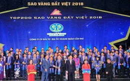 Hoàng Quân Cần Thơ nhận giải Sao Vàng Đất Việt 2018