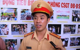 Trung tá Huỳnh Trung Phong: Có nhóm cảnh giới đưa xe tải vào đường cấm ở TP.HCM
