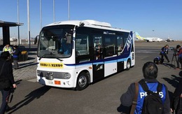 Sân bay Tokyo thử nghiệm xe buýt không người lái