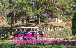 Lâm Đồng đưa xe điện phục vụ tham quan du lịch ở Đà Lạt