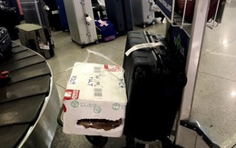'Giám sát chặt' mà hành lý vẫn bị rạch?