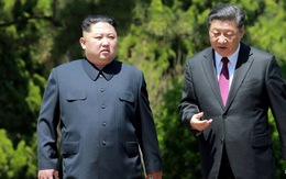 Lãnh đạo Triều Tiên Kim Jong Un đến Trung Quốc