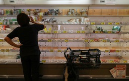 Người Việt ở Nhật bất ngờ vì siêu thị sạch trơn hàng hóa