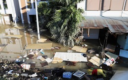Siêu bão Hagibis suy yếu, Nhật lại đối mặt nguy cơ lũ lụt
