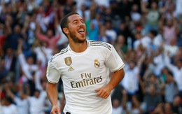 Hazard ghi bàn thắng đầu tiên ở La Liga giúp Real Madrid xây chắc ngôi đầu