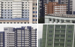 Vì sao Triều Tiên che chắn cửa sổ các tòa nhà cao tầng?